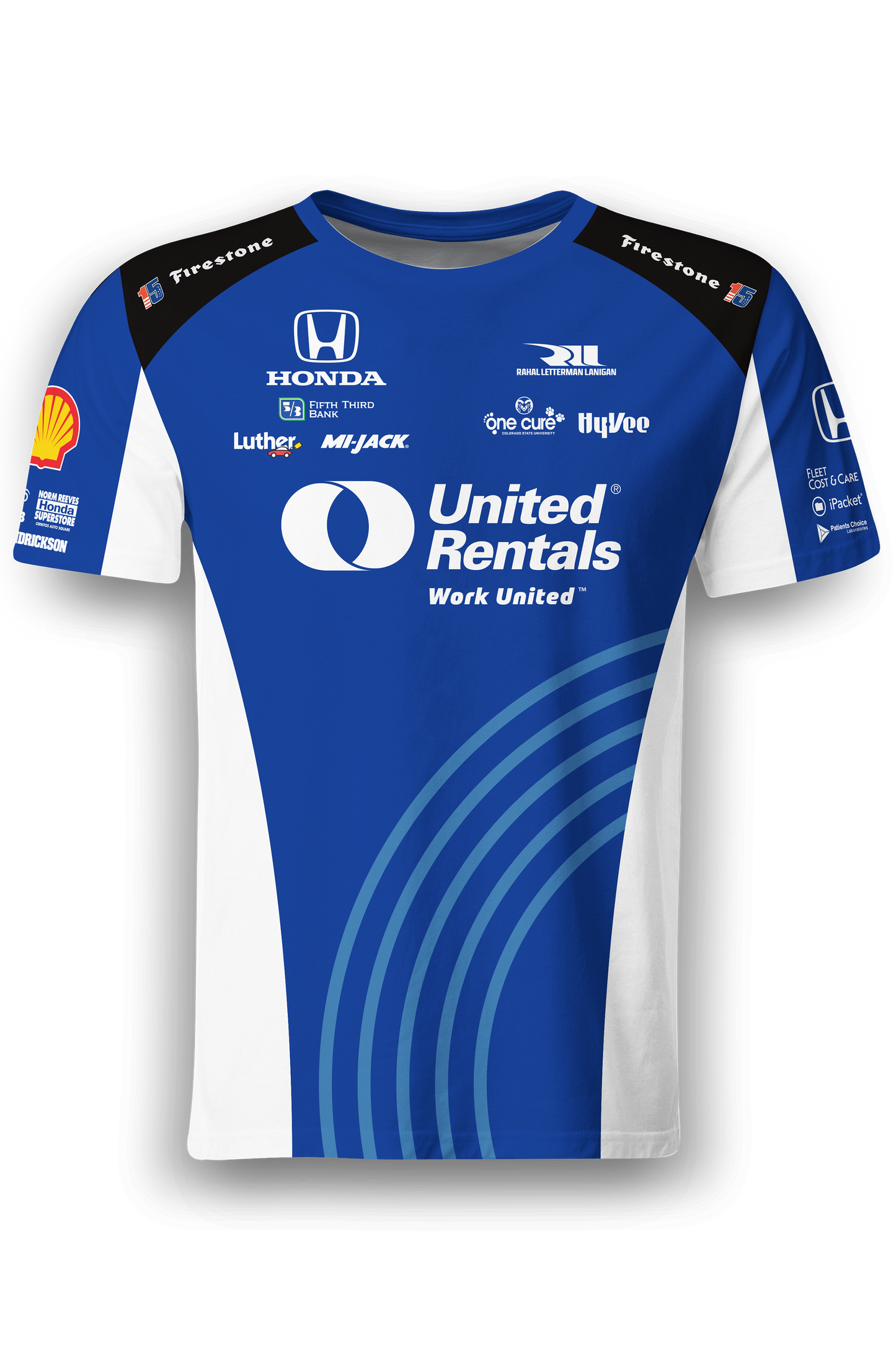 2023 Graham Rahal United Rentals Driver Tee