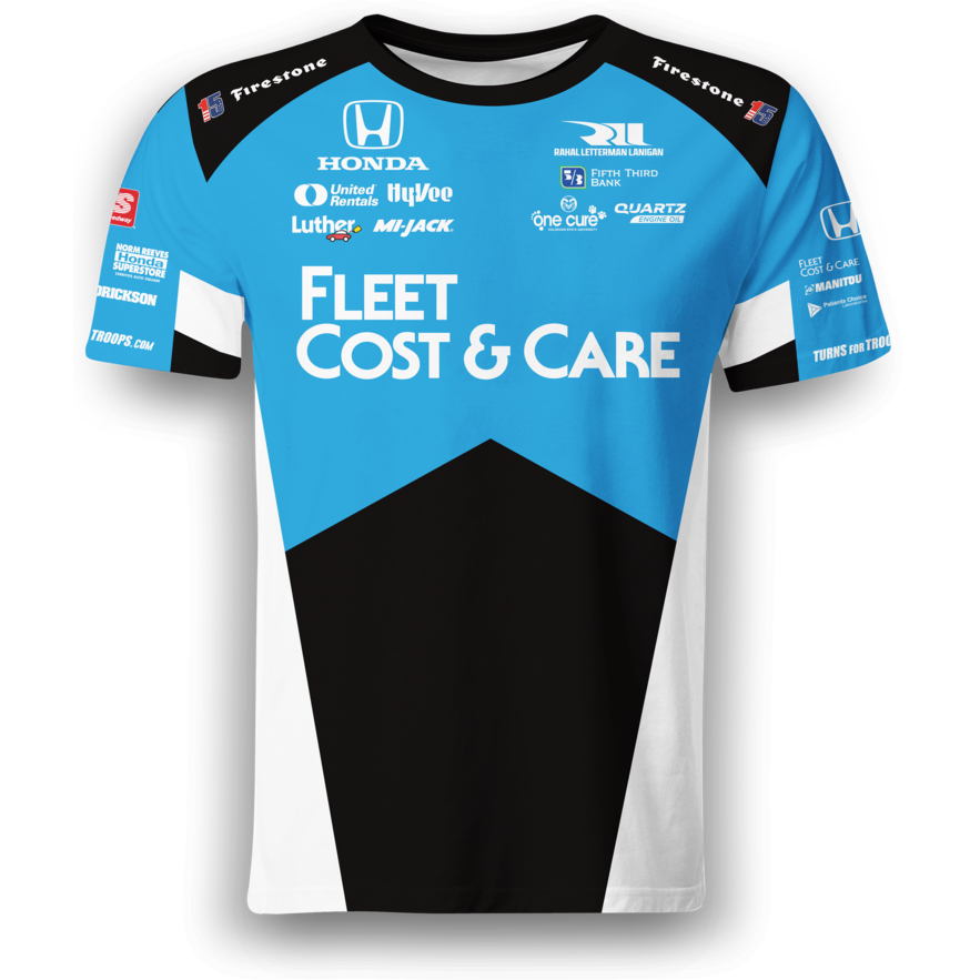 Graham Rahal Fleet Cost & Care Driver Tee