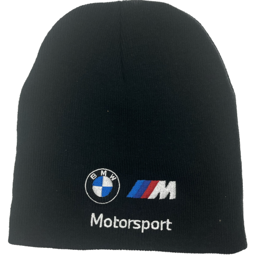 BMW Motorsport Black Beanie