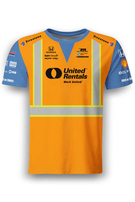 2024 Graham Rahal United Rentals Driver Tee